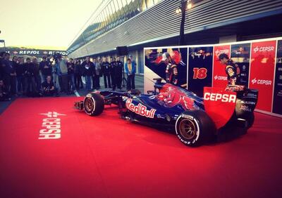 Toro Rosso STR8: presentata la F1 2013