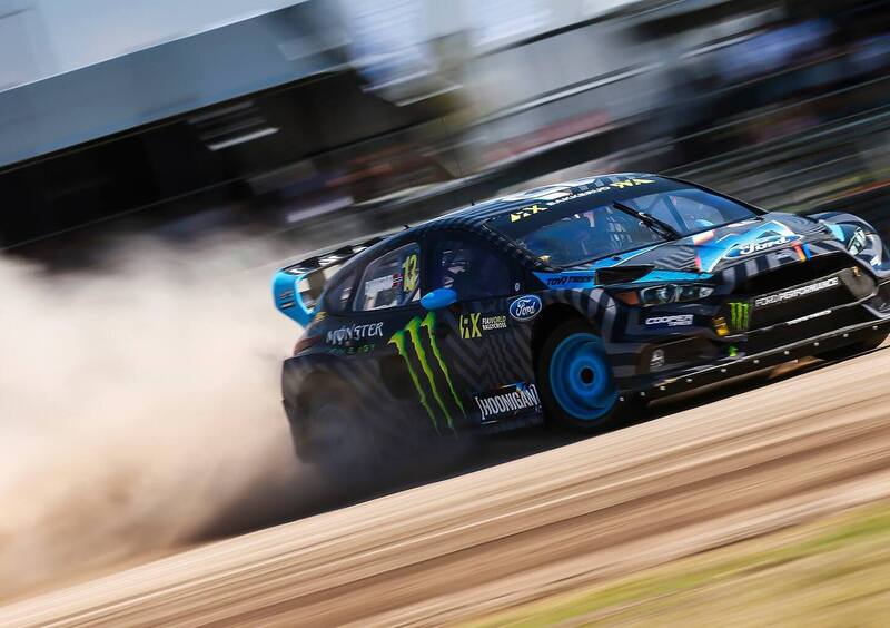 Mondiale Rallycross. Vince Bakkerud (Ford), EKS Audi Campioni Team