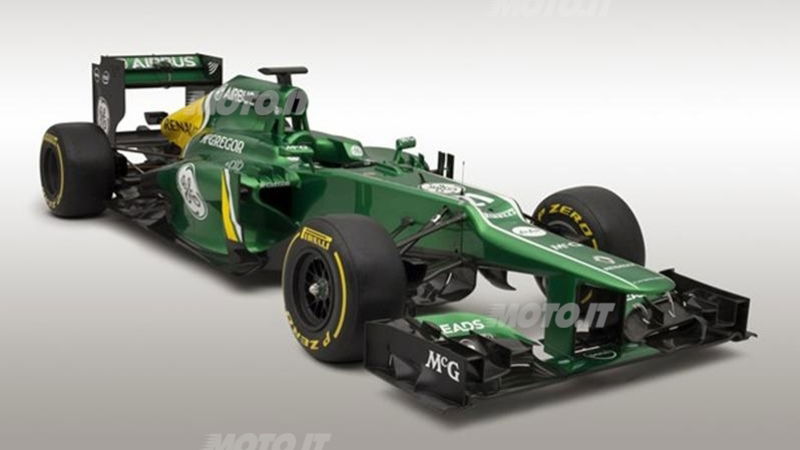 Caterham CT03: tolti i veli alla monoposto 2013