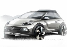 Opel Adam Rocks: prime immagini ufficiali