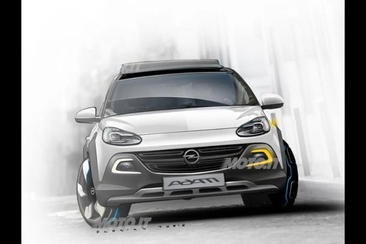 Opel Adam Rocks: prime immagini ufficiali (2)