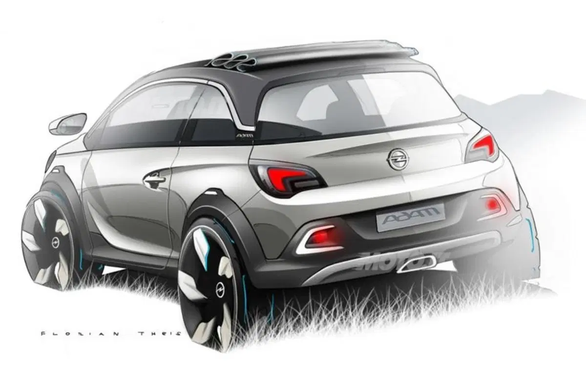 Opel Adam Rocks: prime immagini ufficiali (3)