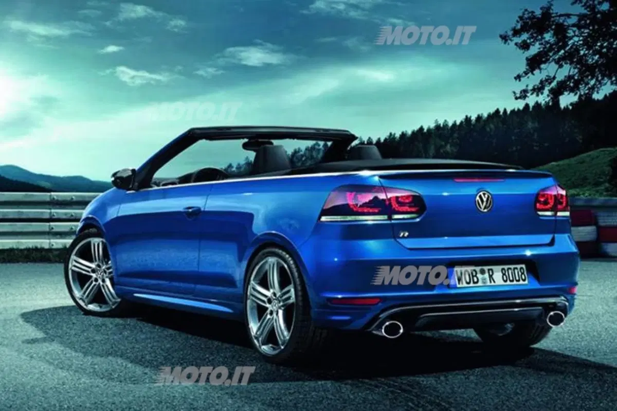 Volkswagen Golf R Cabriolet: tutti i dettagli ufficiali