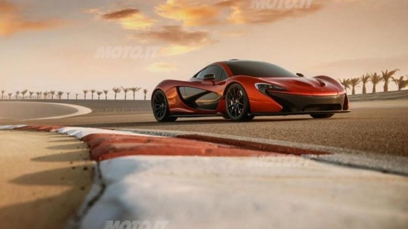 McLaren P1: le prime immagini del modello di serie