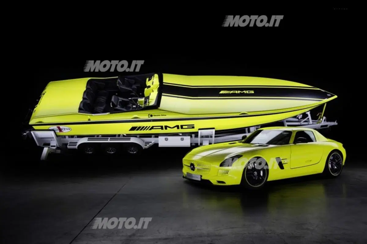 Mercedes-AMG e Cigarette Racing: presentato l’offshore elettrico più potente del mondo