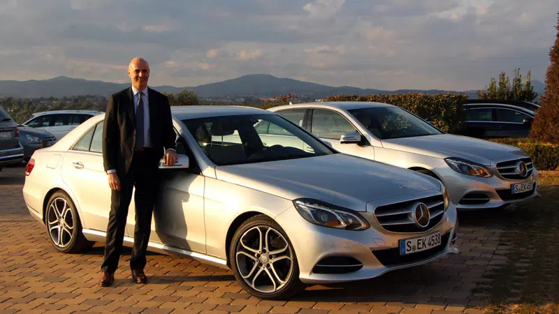 Cesare Salvini, Mercedes-Benz: &laquo;La Classe E? E' la Stella con la M maiuscola&raquo;