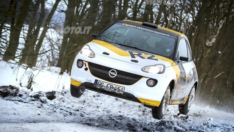 Opel Adam R2: i dati tecnici della vettura da Rally che verr&agrave; presentata a Ginevra
