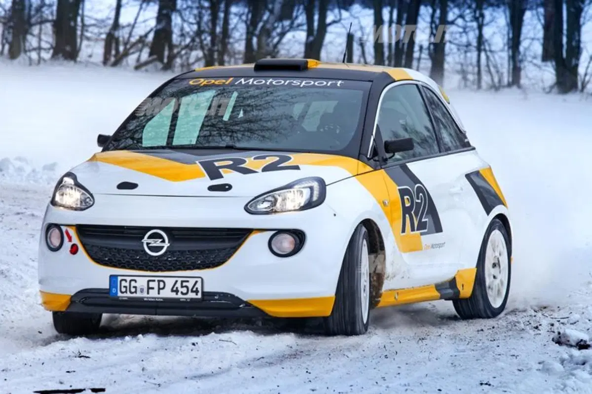 Opel Adam R2: i dati tecnici della vettura da Rally che verrà presentata a Ginevra (6)