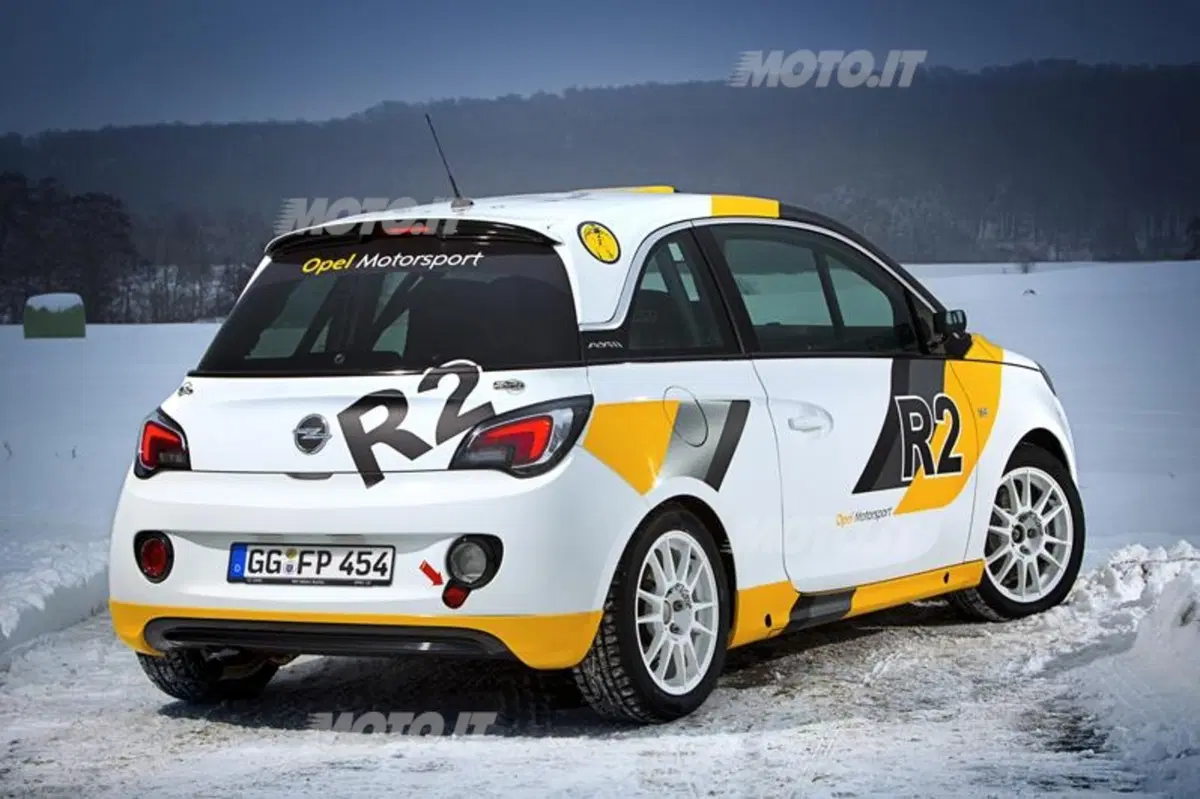 Opel Adam R2: i dati tecnici della vettura da Rally che verrà presentata a Ginevra (7)