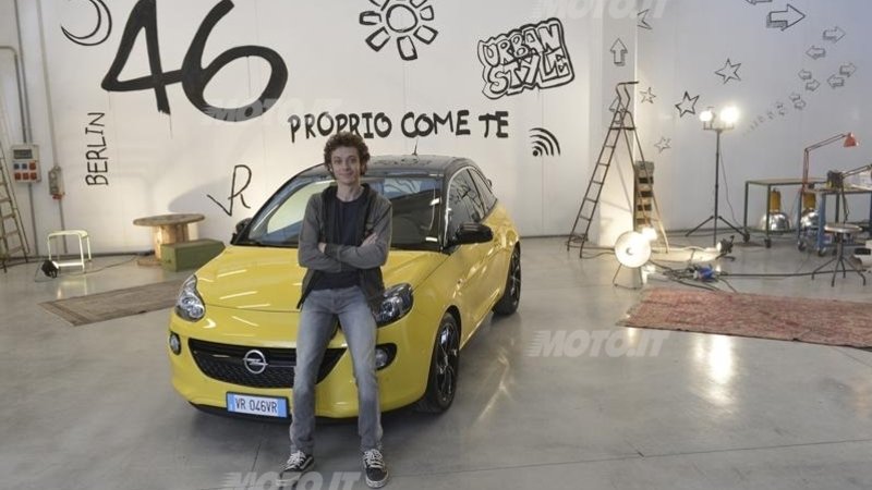 Valentino Rossi: sar&agrave; lui il testimonial della nuova Opel Adam - Video 2