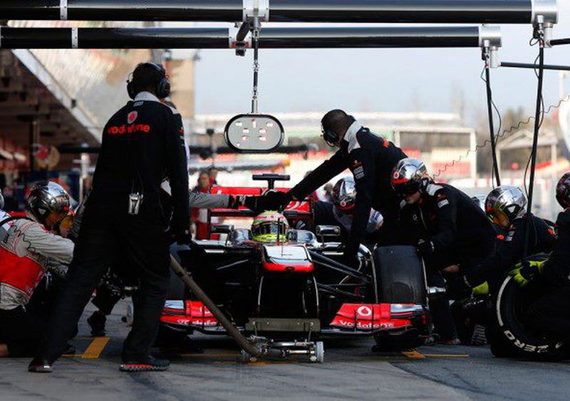 Formula 1: la McLaren di Perez &egrave; la pi&ugrave; veloce nella seconda giornata di test