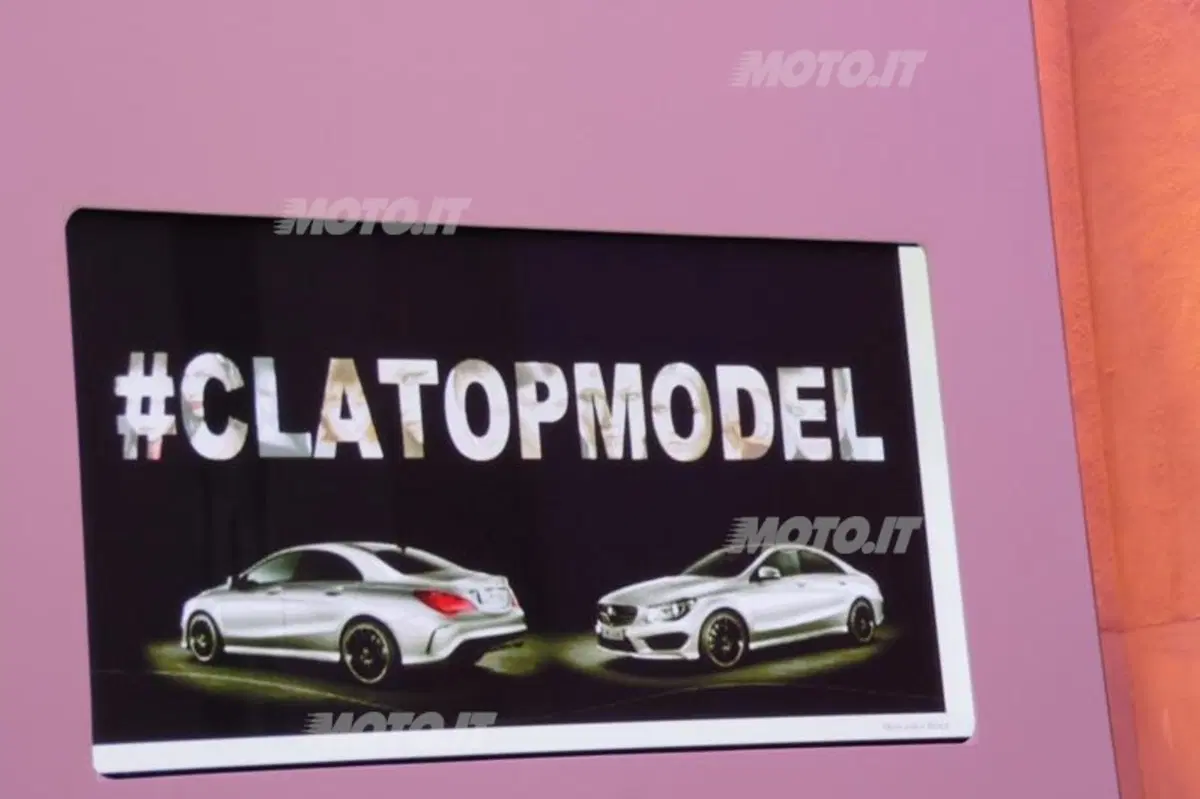 Mercedes-Benz CLA in anteprima europea a Milano moda 2013 (46)