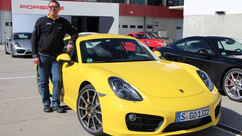 Jan Roth: &laquo;La nuova Porsche Cayman &egrave; stata costruita per le curve&raquo;