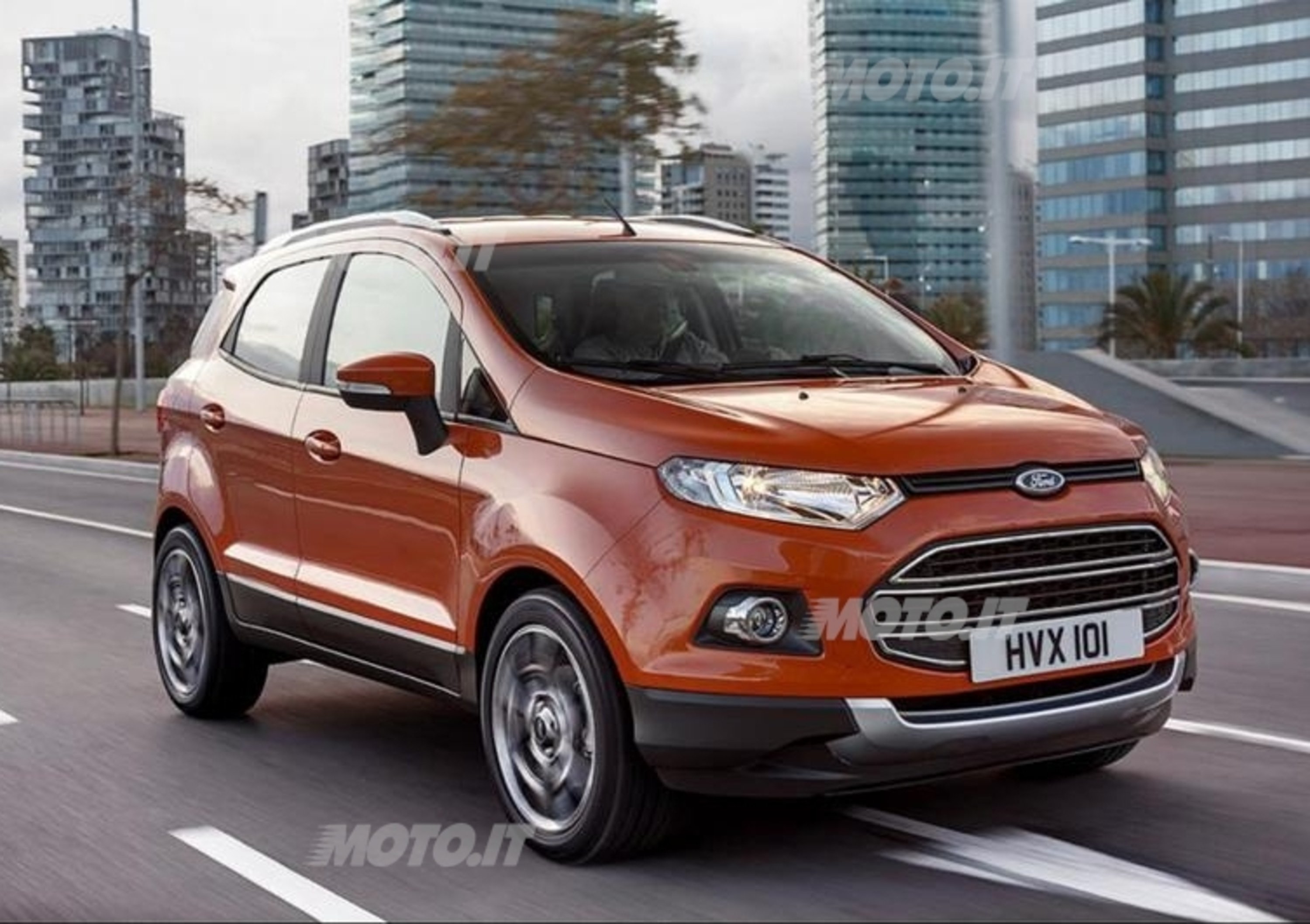 Ford EcoSport: svelata la versione definitiva per l&#039;Europa