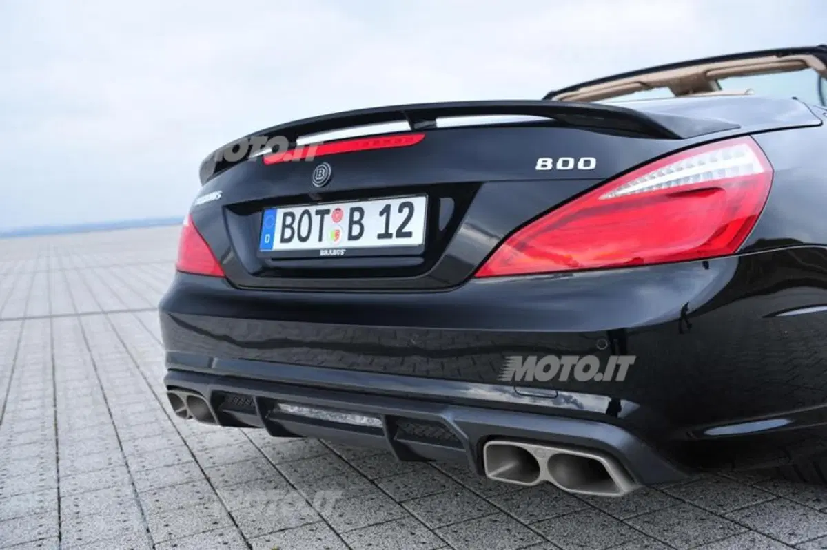 Brabus 800 Roadster: 800 CV per la Mercedes-Benz SL 65 AMG (6)