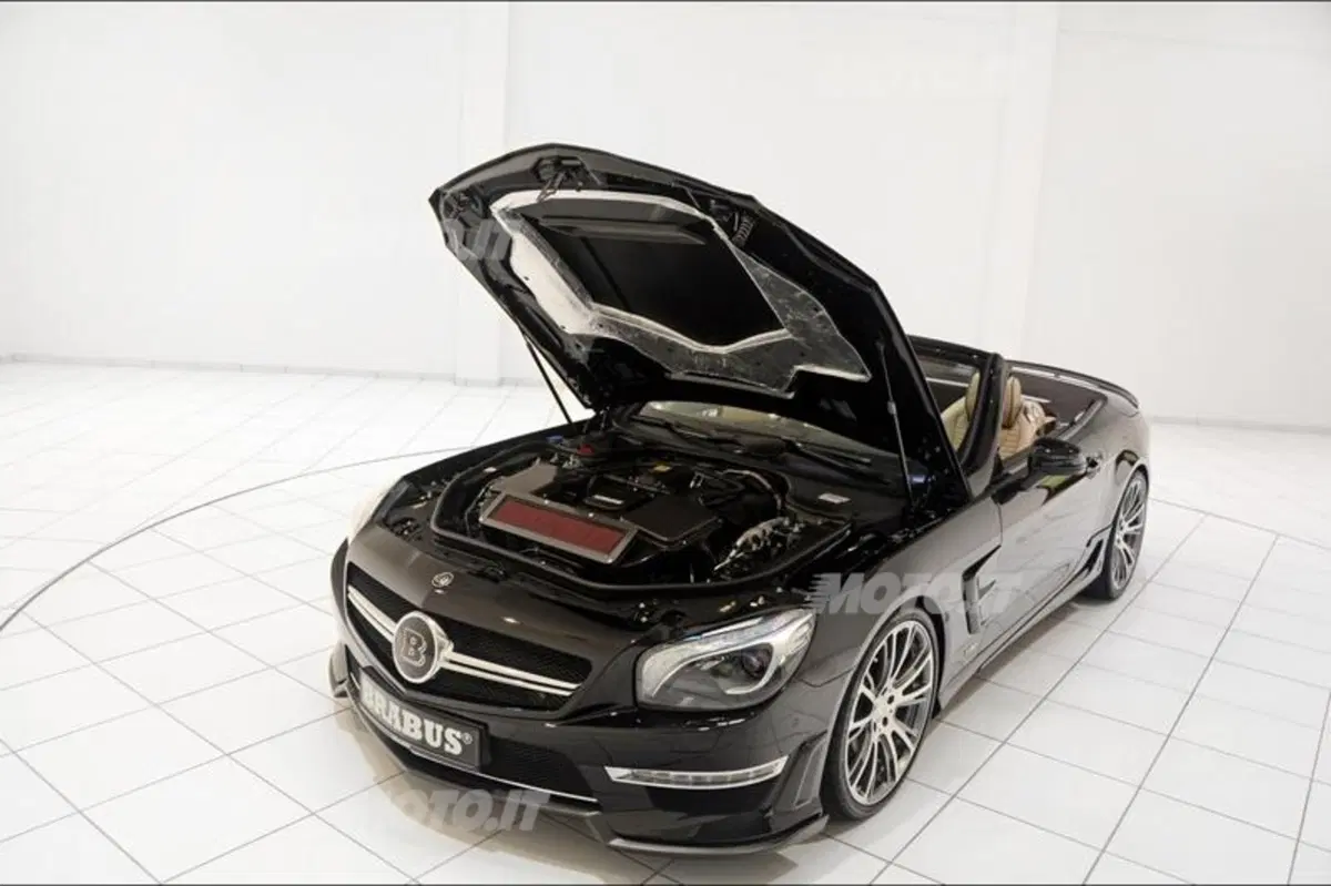 Brabus 800 Roadster: 800 CV per la Mercedes-Benz SL 65 AMG (10)