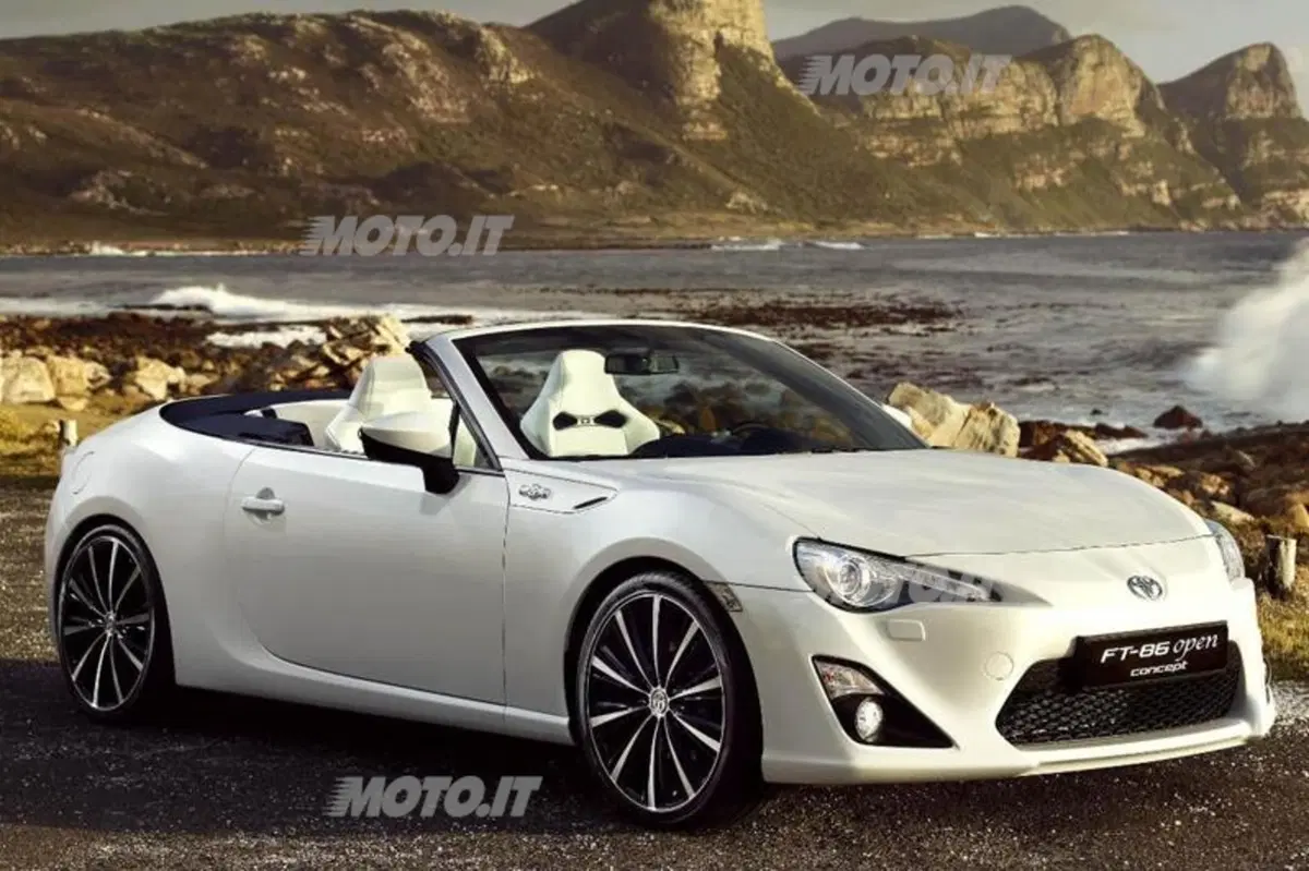 Toyota FT-86 Open: il concept della GT86 cabrio debutta a Ginevra