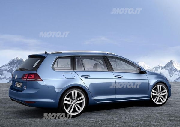 Nuova Volkswagen Golf Variant: ecco la station wagon