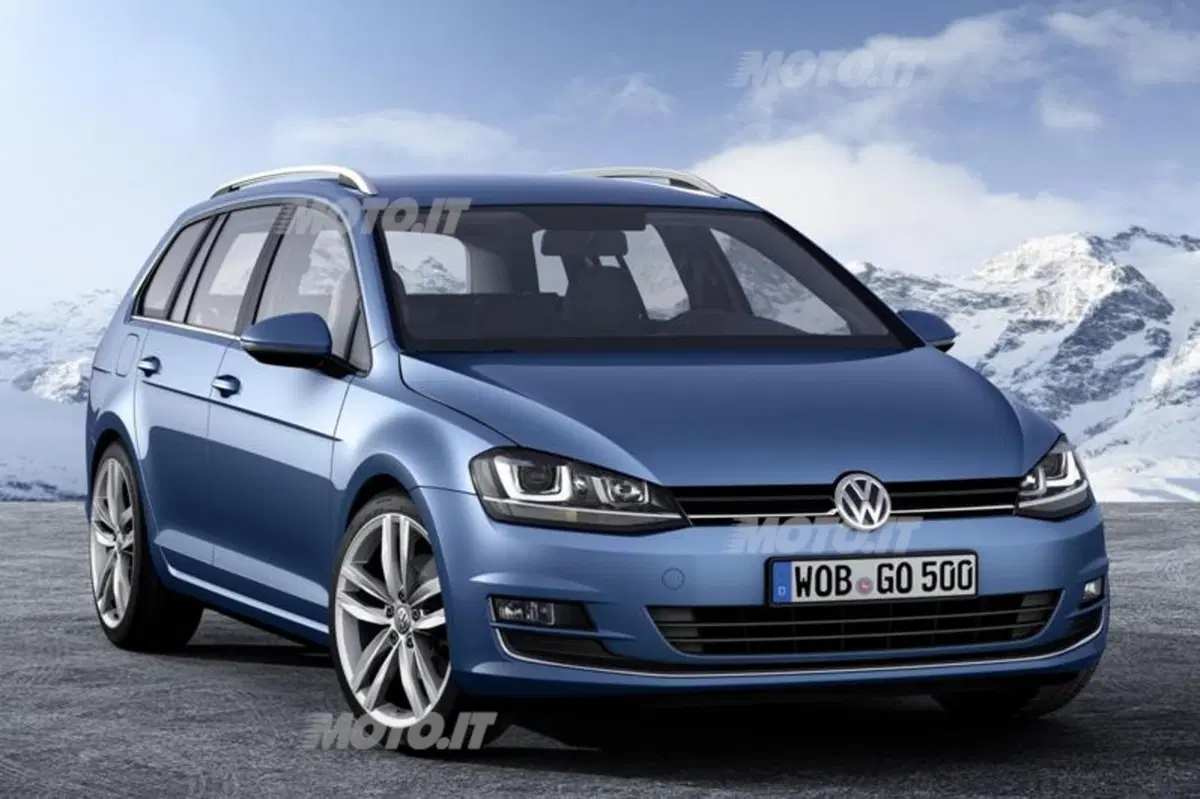 Nuova Volkswagen Golf Variant: ecco la station wagon (2)