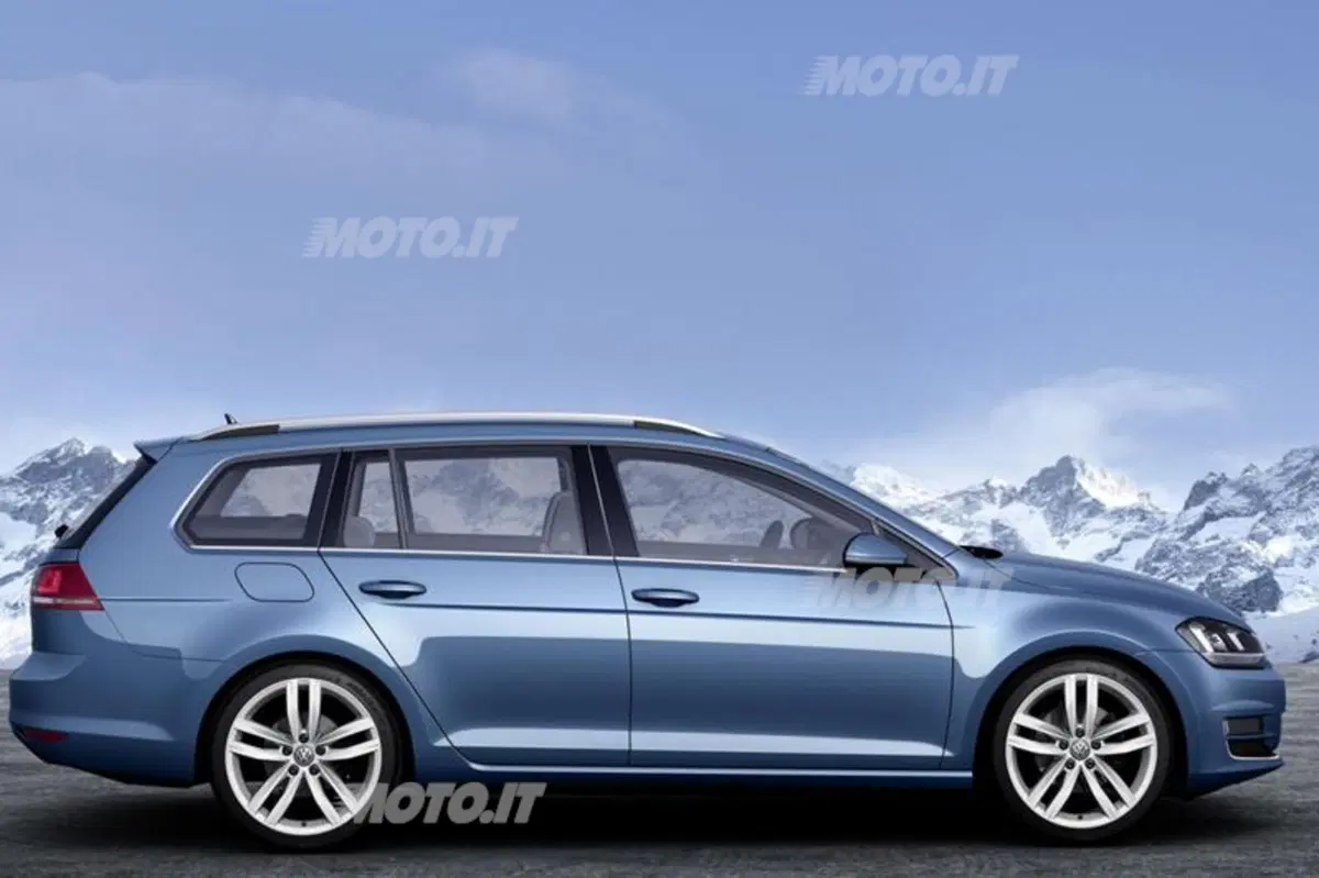 Nuova Volkswagen Golf Variant: ecco la station wagon (4)