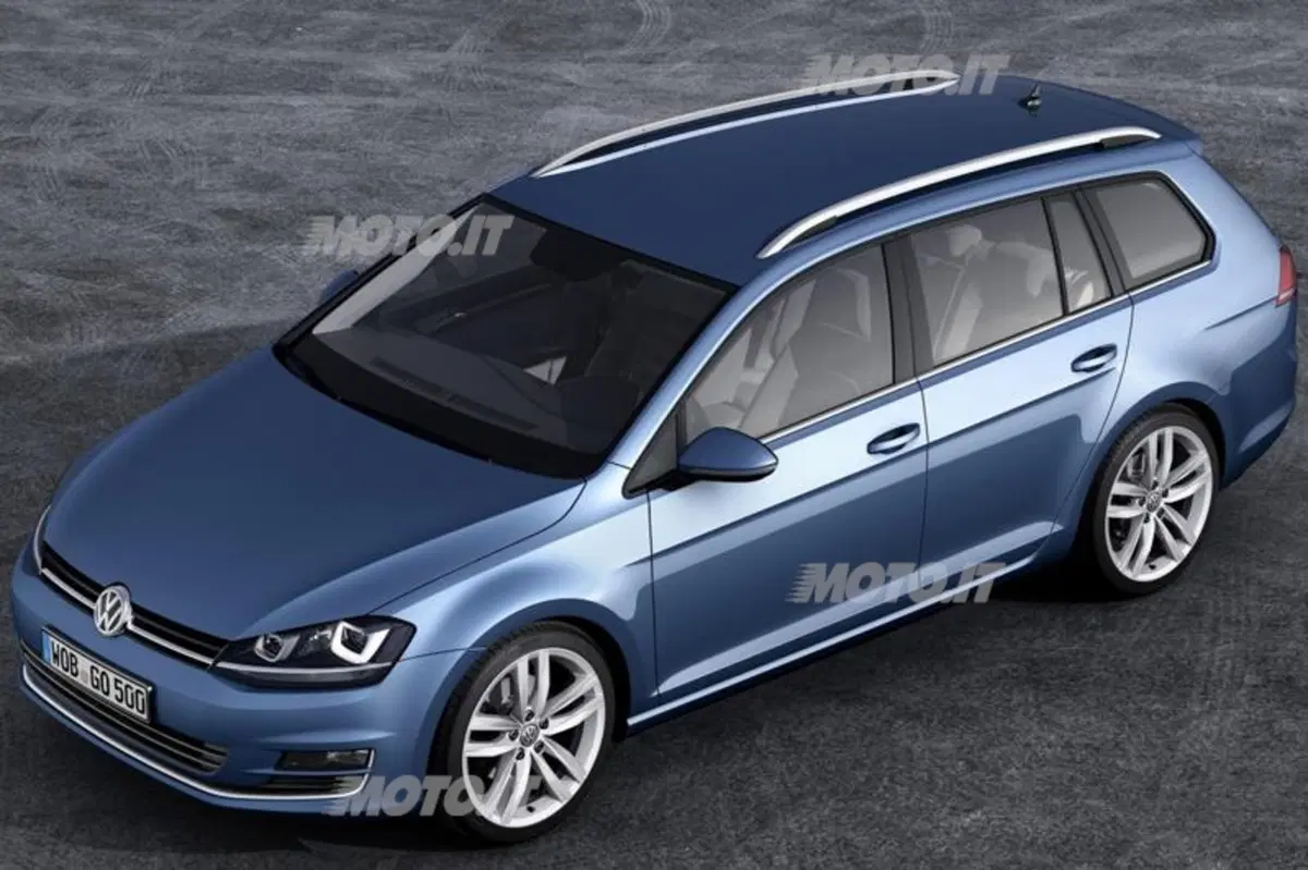 Nuova Volkswagen Golf Variant: ecco la station wagon (6)