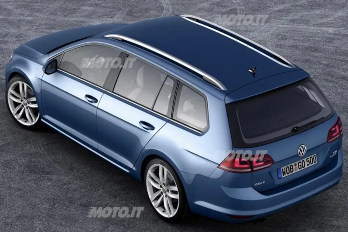 Nuova Volkswagen Golf Variant: ecco la station wagon (7)