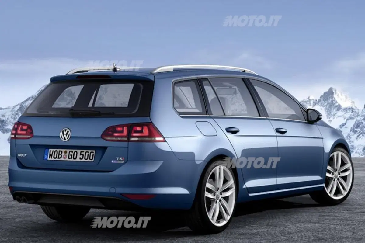 Nuova Volkswagen Golf Variant: ecco la station wagon (8)