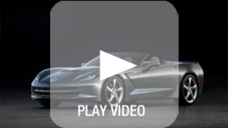 Corvette Stingray Convertible: segui la presentazione in streaming