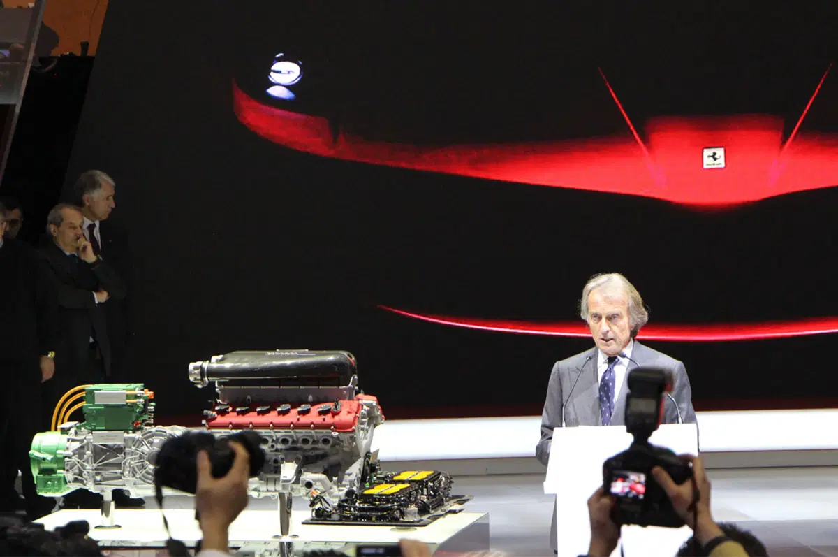 Montezemolo: «LaFerrari è un tributo ai nostri migliori collezionisti»