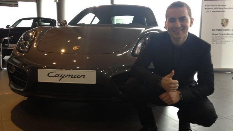 Jorge Lorenzo: siglato un accordo di collaborazione con Porsche Barcellona