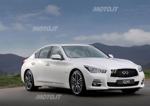 Infiniti Q50: a Ginevra con motorizzazione diesel