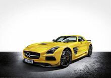 La Mercedes-Benz SLS AMG Coupé Black Series è gommata Michelin