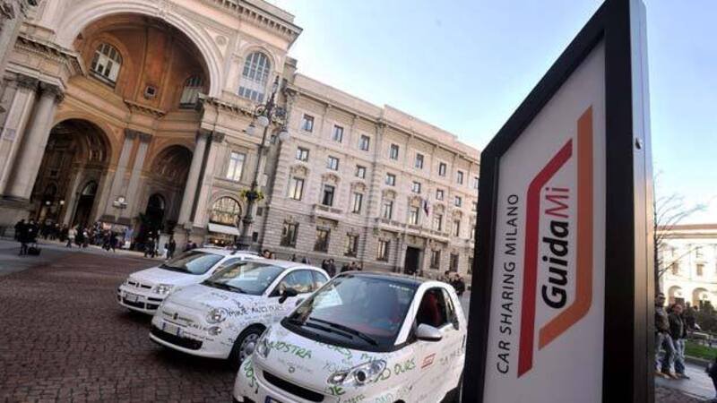 Car sharing: lo usa 1 italiano su 100