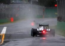 F1 Melbourne 2013: Q2 e Q3 rinviate a domani per condizioni meteo avverse