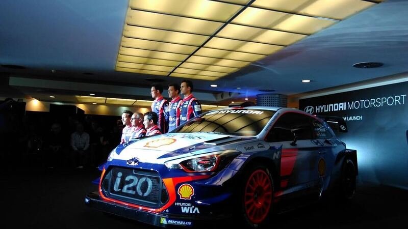 Hyundai i20 Coup&eacute; WRC svelata al Monza Rally Show