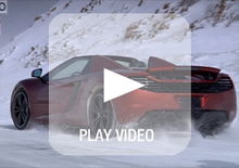 Chanelle Sladics vs Rhys Millen: meglio lo snowboard o la McLaren MP4-12C?