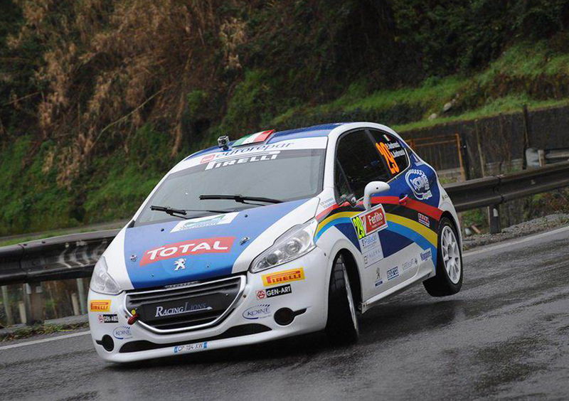 CIR 2013: l&rsquo;esordio di Andreucci con la Peugeot 208 R2