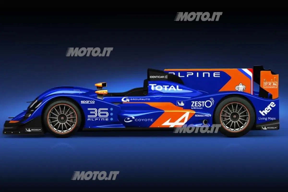 Alpine n°36: svelata la vettura per la 24 Ore di Le Mans (8)
