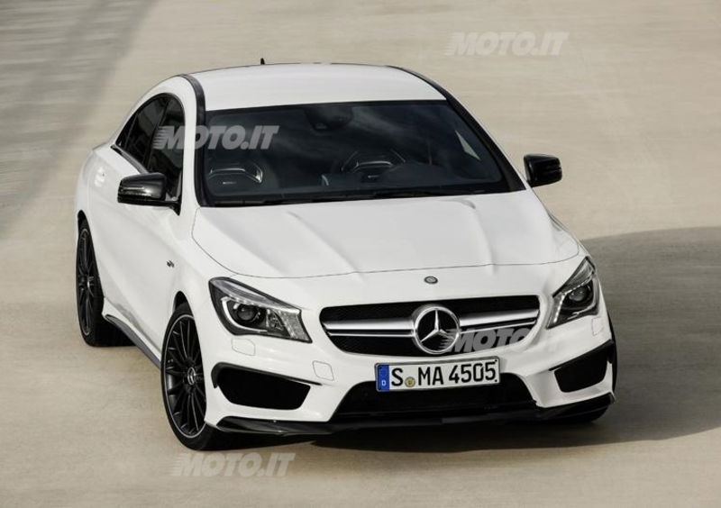 Mercedes CLA 45 AMG: tutti i dati ufficiali