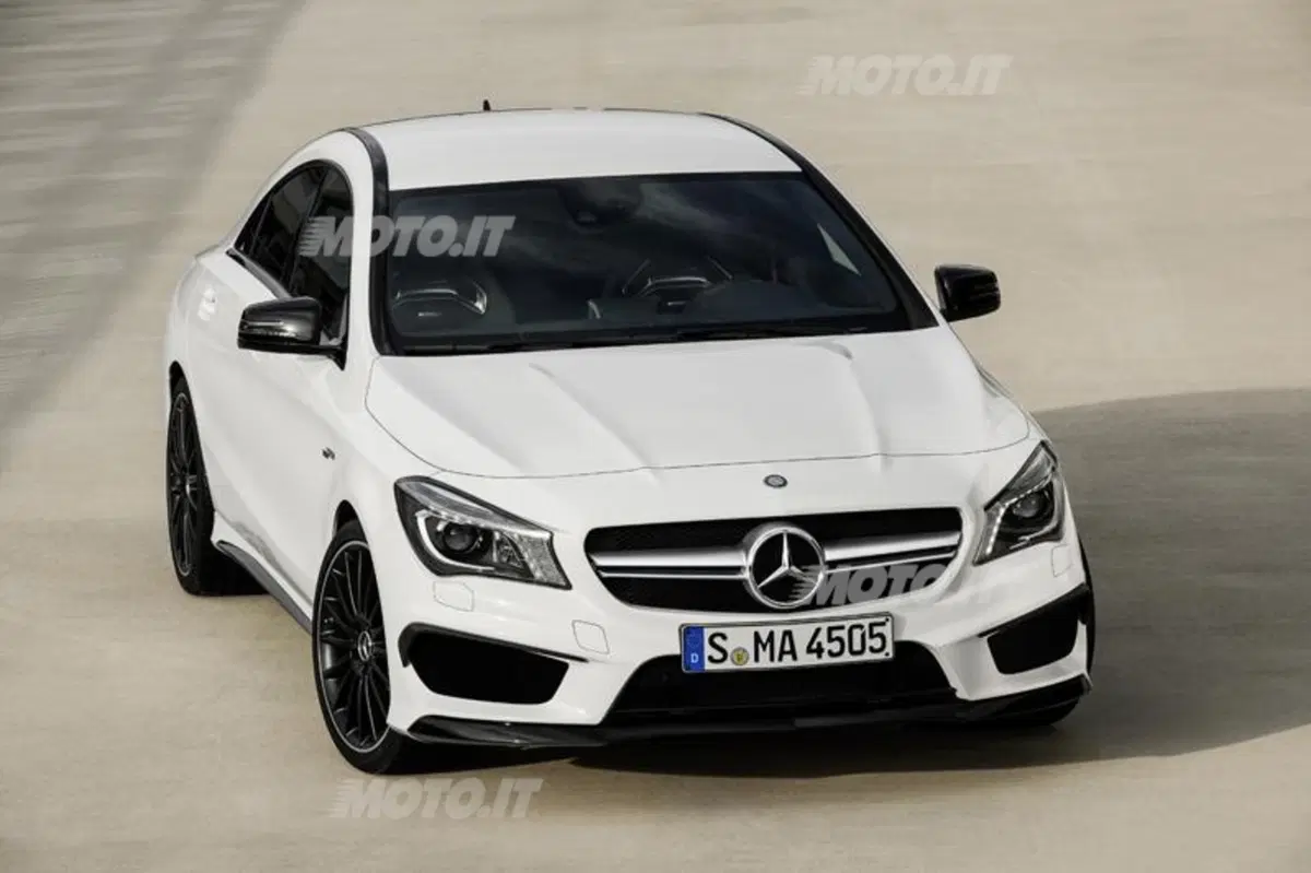 Mercedes CLA 45 AMG: tutti i dati ufficiali