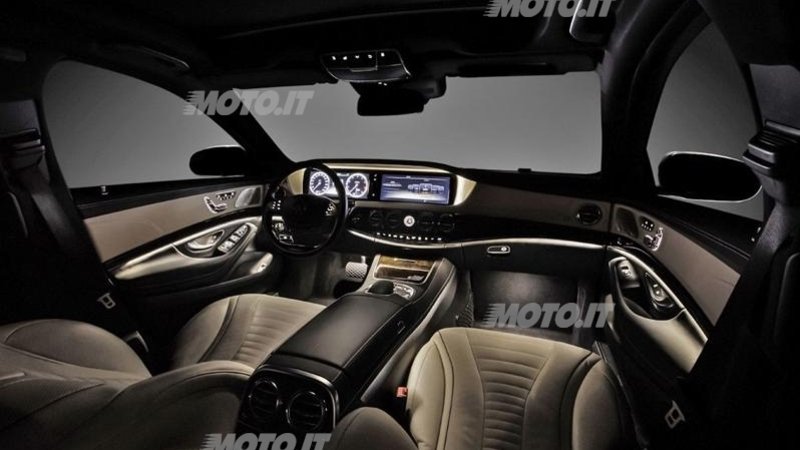 Nuova Mercedes-Benz Classe S: svelati gli interni