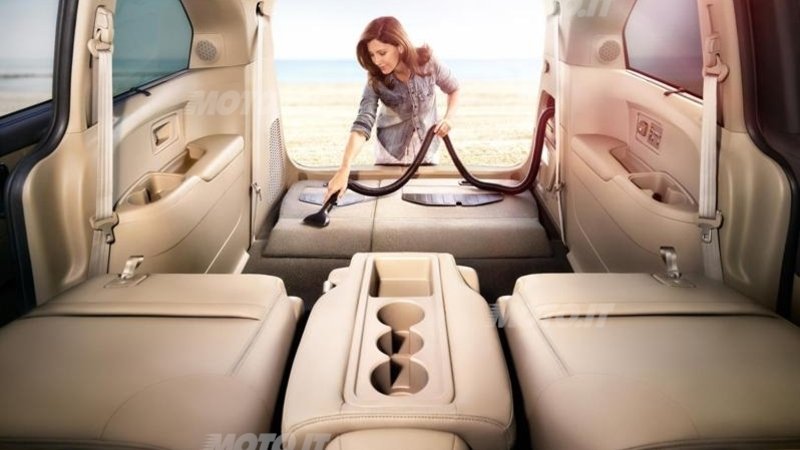 Honda Odyssey: la prima auto con l&#039;aspirapolvere integrato