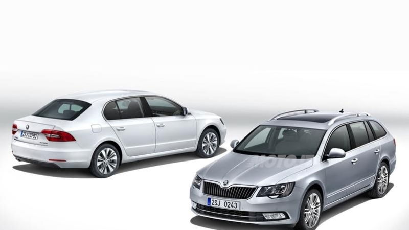 Skoda Superb restyling: debutta a Shanghai