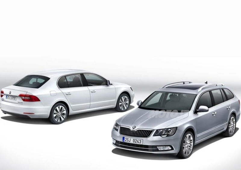 Skoda Superb restyling: debutta a Shanghai