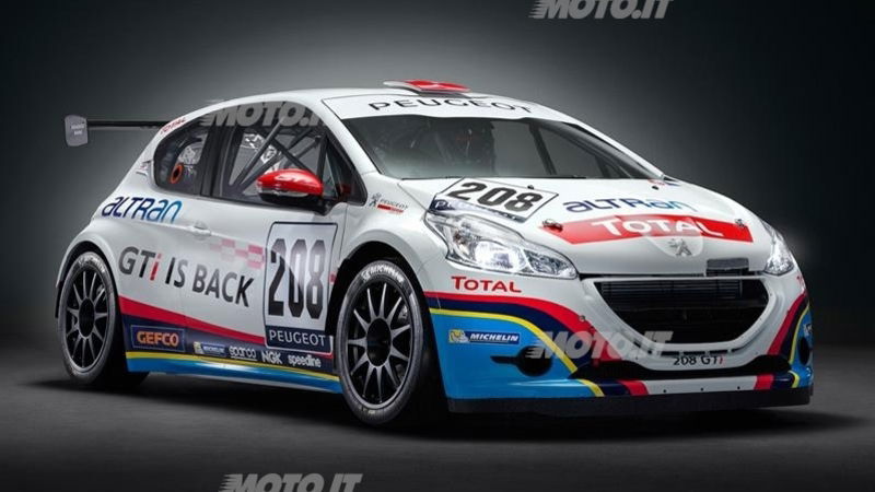 Peugeot Sport: ecco la 208 GTi per la 24 Ore del N&uuml;rburgring 2013