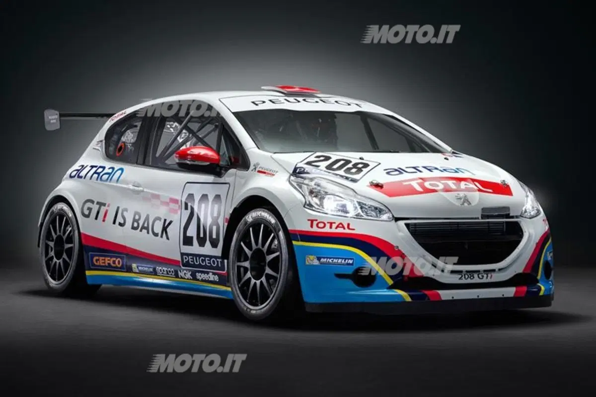 Peugeot Sport: ecco la 208 GTi per la 24 Ore del Nürburgring 2013