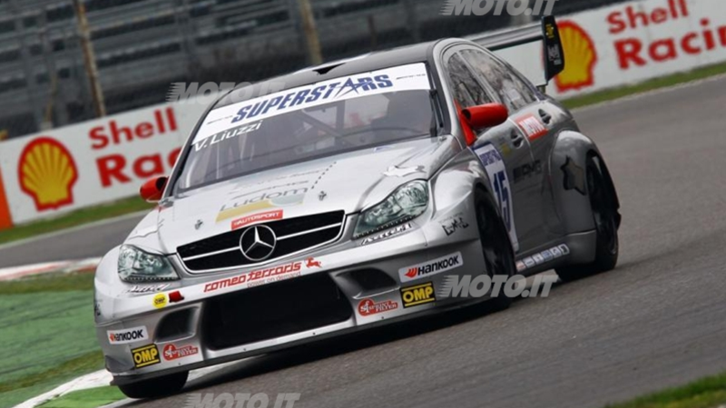 Superstars 2013: a Monza trionfano le Mercedes C 63 AMG di Liuzzi e Biagi