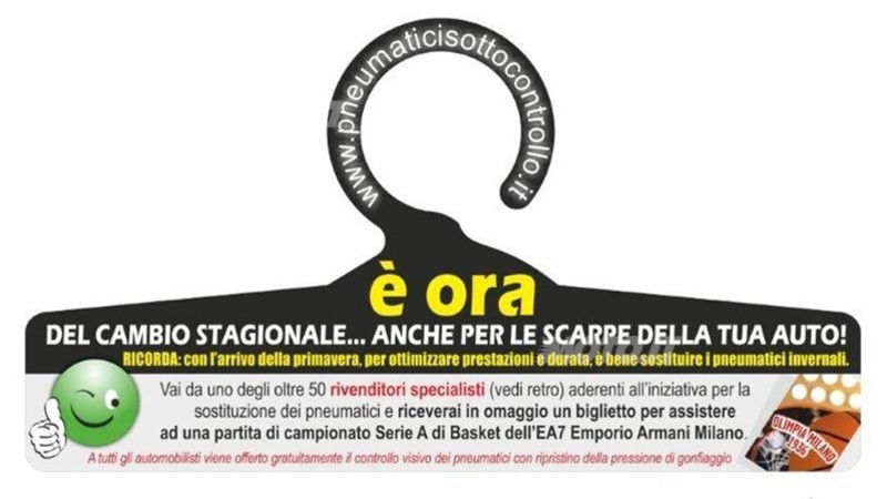 Pneumatici: al via &quot;Pi&ugrave; sicurezza, meno smog&quot;