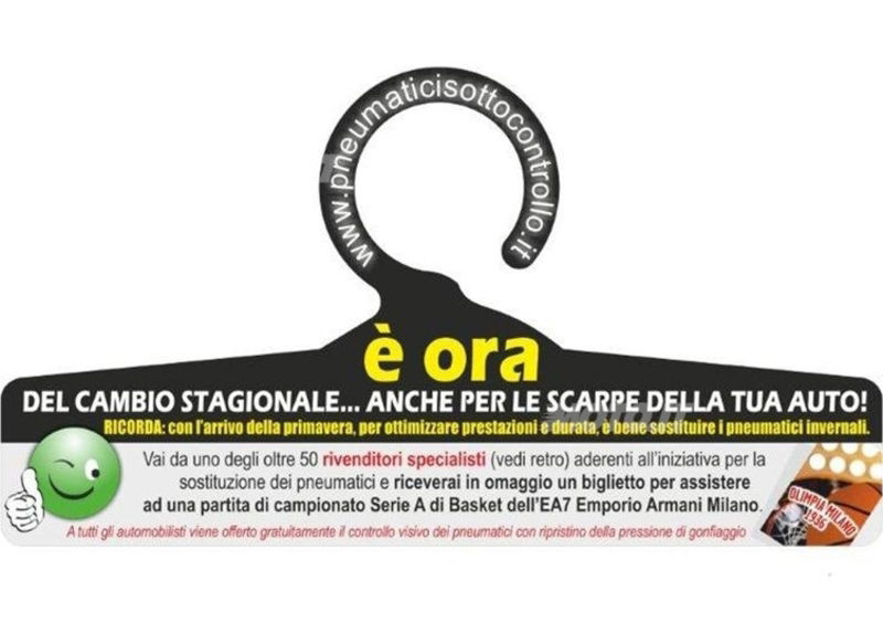 Pneumatici: al via &quot;Pi&ugrave; sicurezza, meno smog&quot;