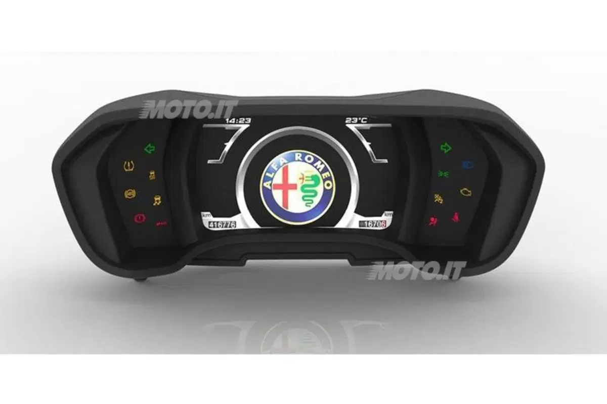 Alfa Romeo 4C: ecco il display TFT della sportiva del Biscione